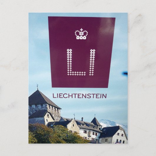 Vaduz li postkarte (Vorderseite)