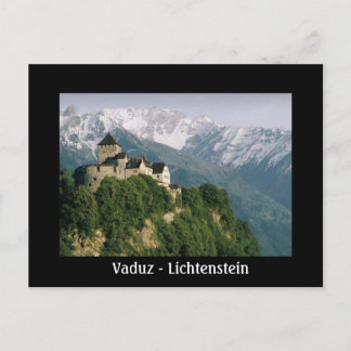 Vaduz - Lichtenstein Postkarte