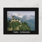 Vaduz - Lichtenstein Postkarte (Vorderseite)