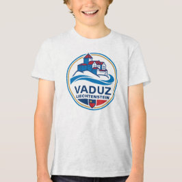Vaduz Liechtenstein Europe Tri-Blend Shirt