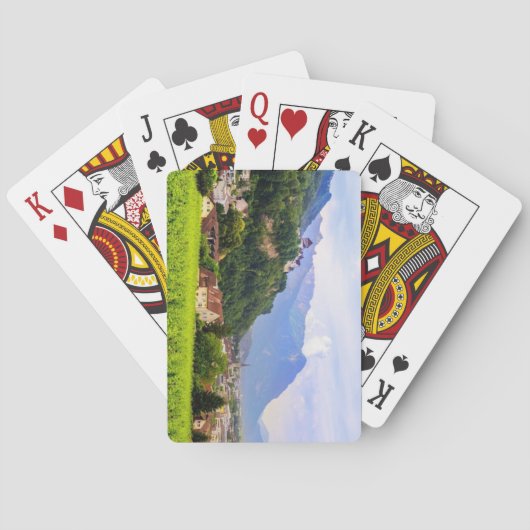 Vaduz, Liechtenstein Spielkarten (Rückseite)