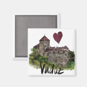 Vaduz Magnet (Vorderseite/Rückseite)
