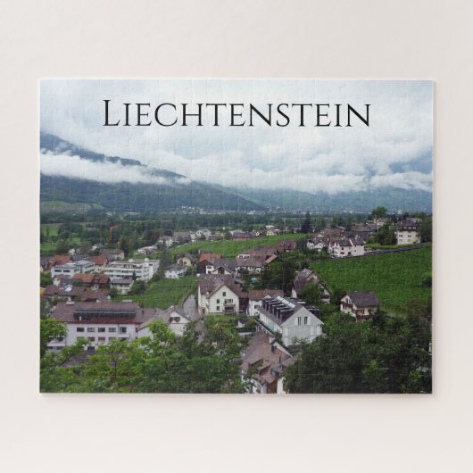 Vaduz Stadliechtenstein Puzzle (Horizontal)
