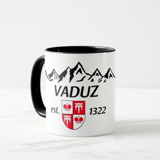 Vaduz Tasse (Vorderseite Links)