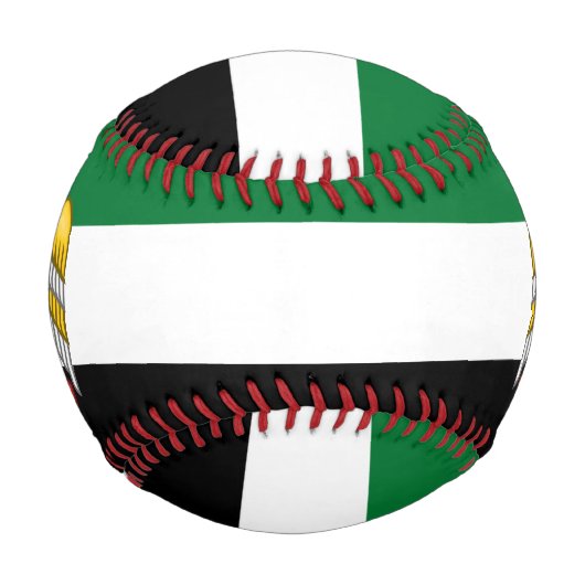 VAE Flag and Coat of Arms Patriotic Baseball (Rückseite)