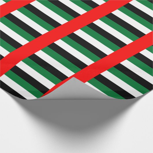 VAE-Flag mit patrouillischer Verpackung Geschenkpapier (Ecke)