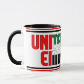 VAE National Flag Patriotic Coffee Tasse (Links)