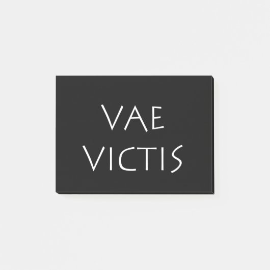 Vae Viktims Post-it Klebezettel (Vorderseite)