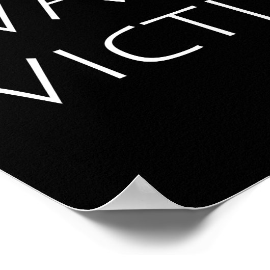 Vae Viktims Poster (Ecke)