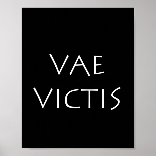 Vae Viktims Poster (Vorne)