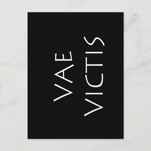 Vae Viktims Postkarte (Vorderseite)