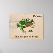 Va'era - Frösche Leinwanddruck (Vorderseite)