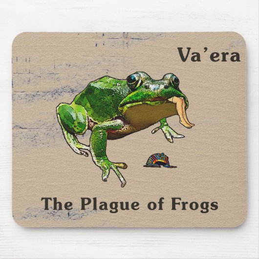 Va'era - Frösche Mousepad (Vorne)
