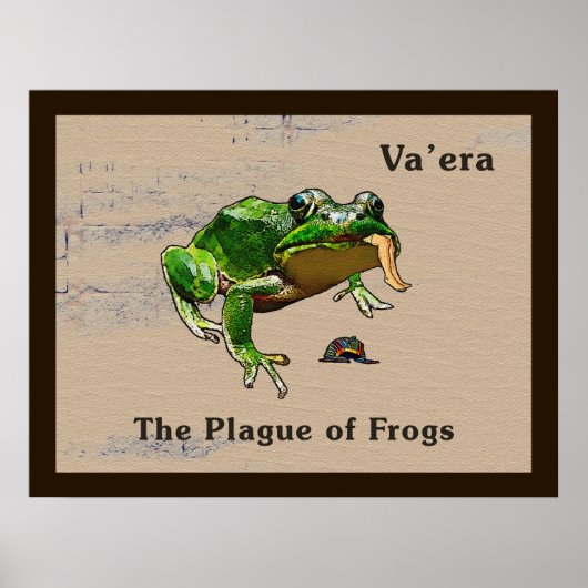Va'era - Frösche Poster (Vorne)