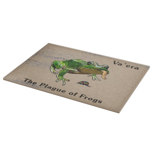 Va'era - Frösche Schneidebrett (Ecke)