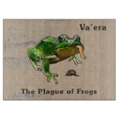 Va'era - Frösche Schneidebrett (Vorderseite)