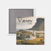 Vaeroy Lofoten Inseln Norwegen Magnet (Vorderseite/Rückseite)