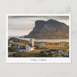 Værøy Lofoten Norwegen Postkarte