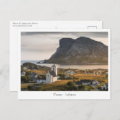 Værøy Lofoten Norwegen Postkarte (Vorne/Hinten)