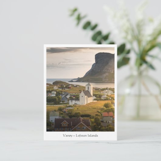 Værøy Postkarte (Stehend Vorderseite)