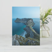 Vaeroya Lofoten Inseln Karte (Stehend Vorderseite)