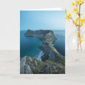 Vaeroya Lofoten Inseln Karte (Gelbe Blume)