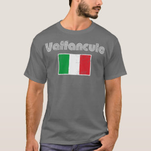 Vaffanculo Italia Flag Italia Italien Retro T-Shirt