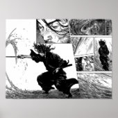 Vagabond Manga Panel Poster (Vorne)