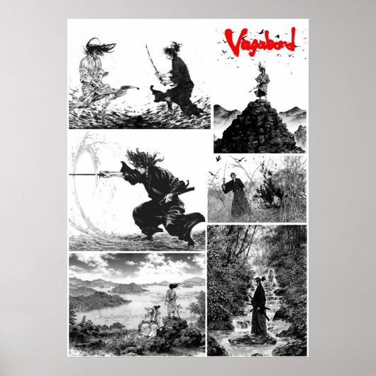 Vagabond Manga Poster (Vorne)