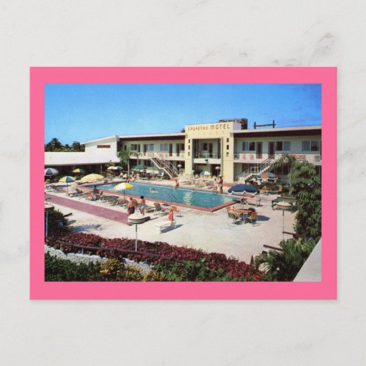 Vagabond Motel, Miami, Florida Postkarte (Vorderseite)
