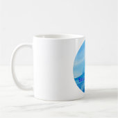 Vage marine Schönheit Kaffeetasse (Links)