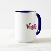 Vagibonds Logo-Tasse Tasse (VorderseiteRechts)