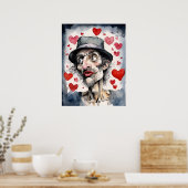 Vagrant Valentine - Kunstdruckerei Poster (Küche)