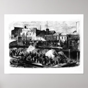 Vagrants wählen Regatten, die Sie von der Beach St Poster