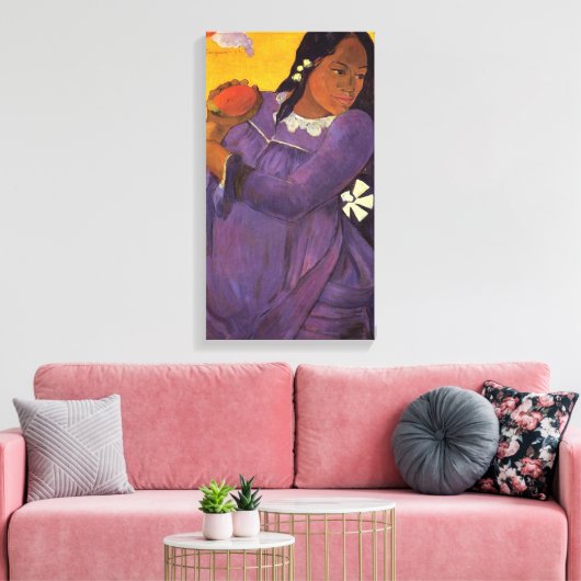 Vahine No Te Vi - Paul Gauguin Leinwanddruck (Insitu (Wohnzimmer))