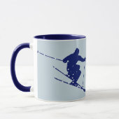 Vail Blue Skier Tasse (Links)
