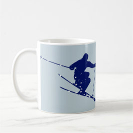 Vail Blue Skier Tasse