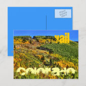 Vail Colorado Aufzug Postkarte (Vorne/Hinten)