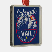 Vail Colorado Berg - Handelsschild Ornament Aus Metall (Rechts)