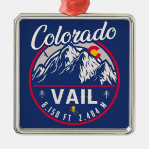 Vail Colorado Berg - Handelsschild Ornament Aus Metall