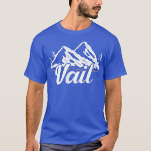 Vail Colorado Berg Skifahren Snowboarden T-Shirt