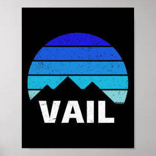 Vail, Colorado Blauevogeltag Poster