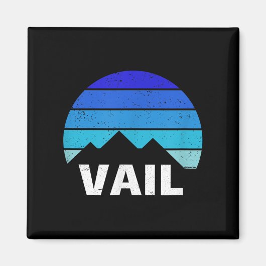 Vail, Colorado Bluebird Day Magnet (Vorne)