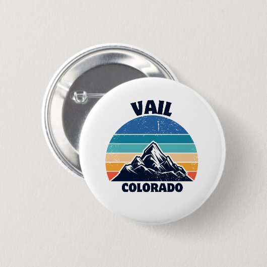 Vail colorado button (Vorne & Hinten)