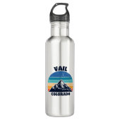 Vail colorado edelstahlflasche (Vorderseite)