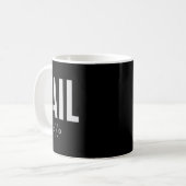 Vail Colorado Graphic Ski Kaffeetasse (Vorderseite Links)