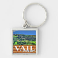 Vail Colorado landschaftlicher rustikaler Schild S