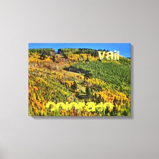 Vail Colorado Leinwand (Vorderseite)