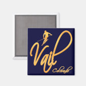 Vail, Colorado Magnet (Vorderseite/Rückseite)