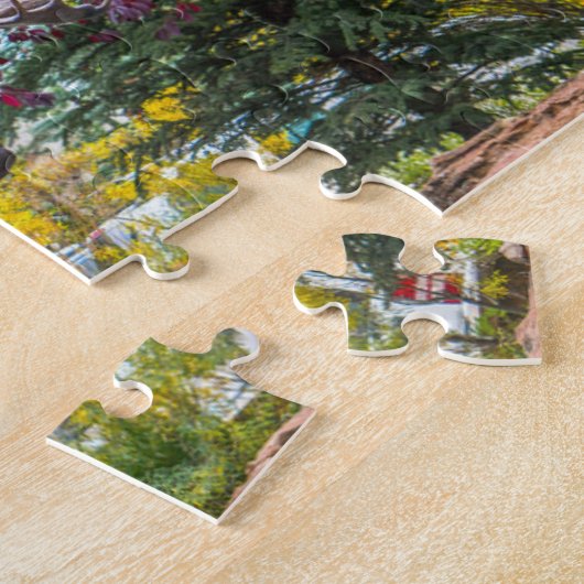 Vail Colorado Moose Statue. Puzzle (Seite)